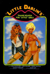 Little Darlings Movie Poster Print showcasing vibrant colors and nostalgic imagery.