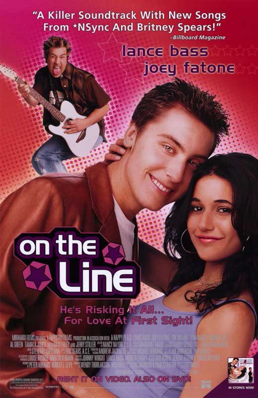 On the Line Movie Poster Print showcasing vibrant cinematic art.