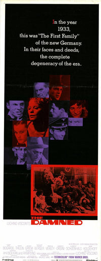 The Damned movie poster print showcasing classic cinematic art.