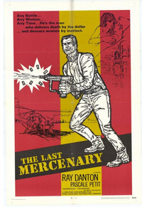 The Last Mercenary Movie Poster Print showcasing dynamic visuals