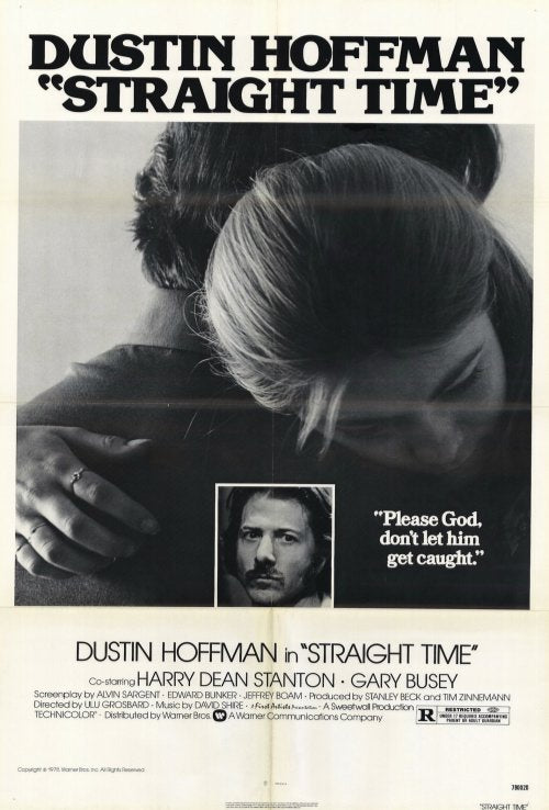 Straight Time Movie Poster Print on premium heavy stock paper