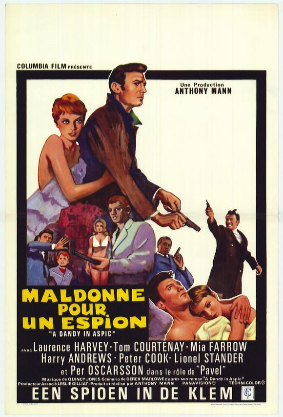 Dandy in Aspic Movie Poster Print on premium paper.