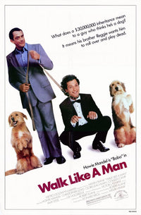 Walk Like a Man Movie Poster Print showcasing vibrant artwork.