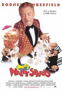 Meet Wally Sparks Movie Poster Print featuring vibrant colors and playful design.