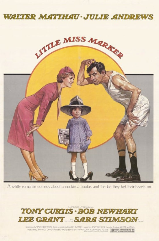 Little Miss Marker Movie Poster Print showcasing classic film art.
