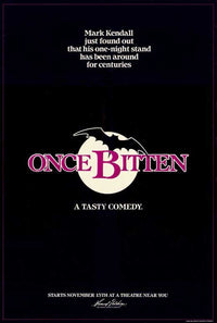 Once Bitten Movie Poster Print showcasing classic cinema art.