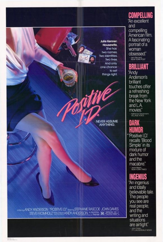 Positive I.D. Movie Poster Print showcasing vibrant movie art.