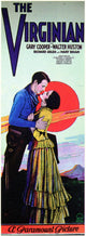 The Virginian Movie Poster Print showcasing classic film art.