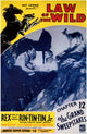 The Law of the Wild Movie Poster Print showcasing vibrant wilderness scenery.