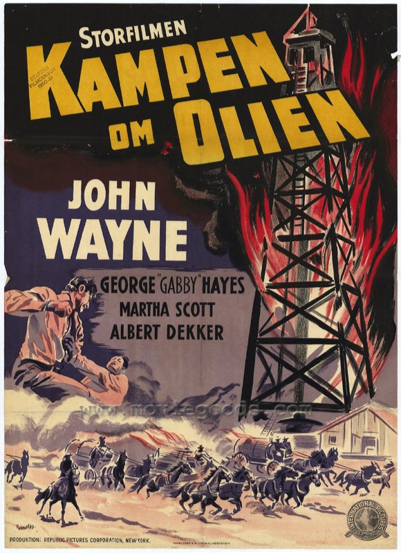 Dark Command Movie Poster Print showcasing classic film art.