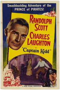 Captain Kidd Movie Poster Print - Adventure Artwork