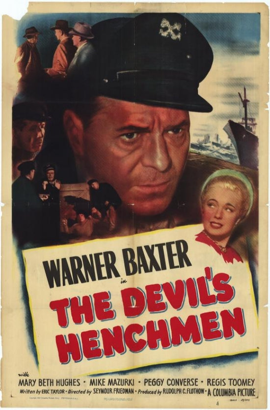 The Devil's Henchmen Movie Poster Print showcasing cinematic art.