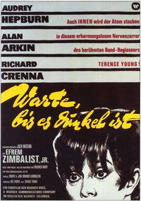 Wait until Dark Movie Poster Print showcasing iconic film suspense