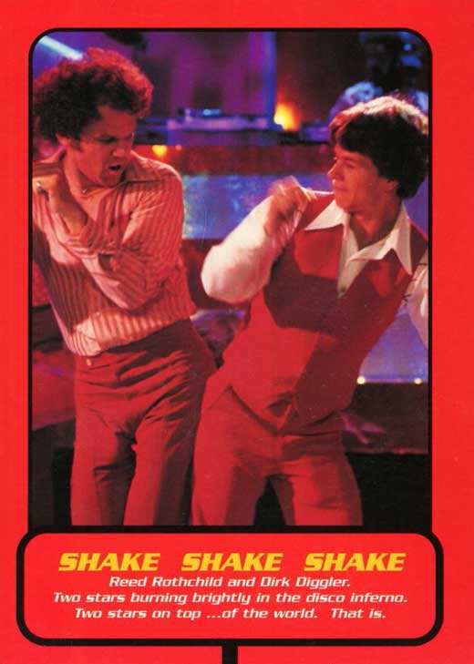 Boogie Nights Movie Poster Print showcasing 1970s cinema style.