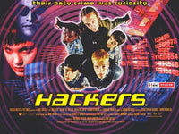 Hackers Movie Poster showcasing iconic film art