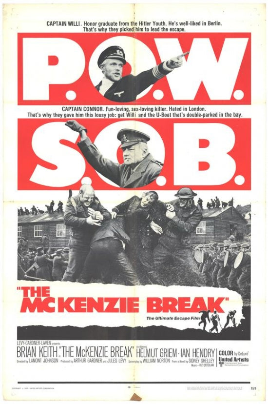McKenzie Break Movie Poster Print - cinematic art for home decor