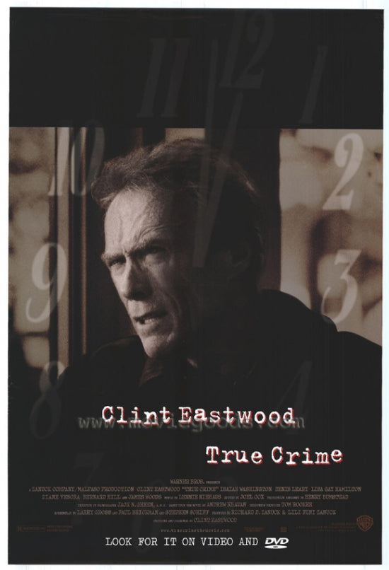 True Crime Movie Poster Print showcasing suspenseful imagery.