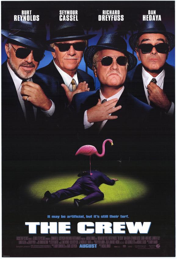 The Crew Movie Poster Print featuring vibrant visuals and striking design.