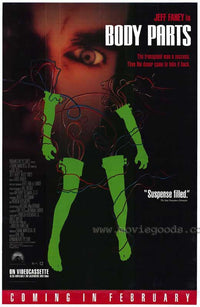 Body Parts Movie Poster Print featuring iconic film visuals.