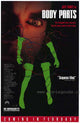 Body Parts Movie Poster Print featuring iconic film visuals.