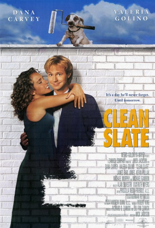 Clean Slate Movie Poster Print showcasing themes of renewal.