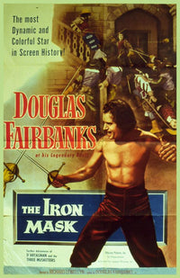 The Iron Mask Movie Poster Print showcasing dramatic visuals.