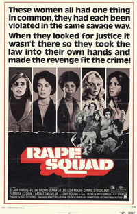 Rape Squad Movie Poster Print showcasing cinematic art.