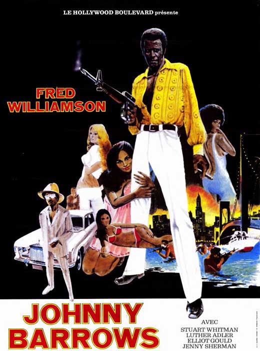 Mean Johnny Barrows Movie Poster Print showcasing vibrant colors and iconic design.
