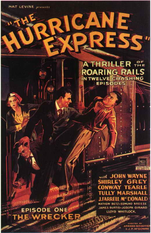 The Hurricane Express Movie Poster Print showcasing classic film art.