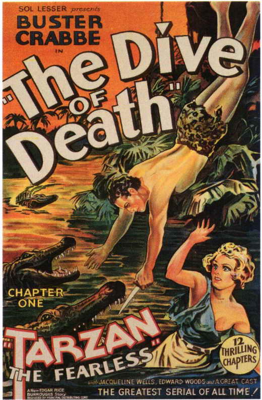 Tarzan the Fearless Movie Poster Print showcasing adventurous spirit.