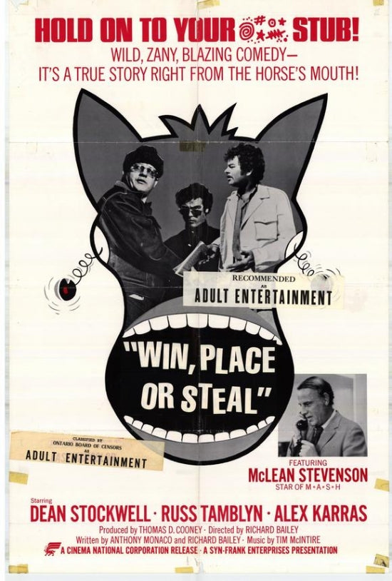 Win Place or Steal Movie Poster Print showcasing vibrant colors and dynamic imagery.