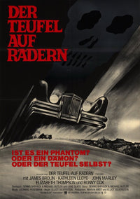 The Car Movie Poster Print showcasing classic automotive artwork.