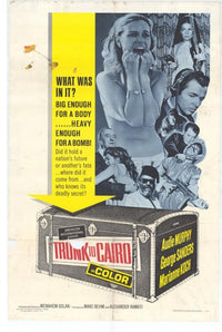 Trunk to Cairo Movie Poster Print showcasing vibrant imagery.