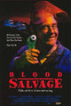 Blood Salvage Movie Poster Print featuring dramatic imagery.