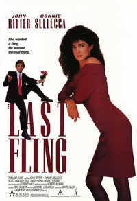 The Last Fling Movie Poster Print featuring vibrant imagery.