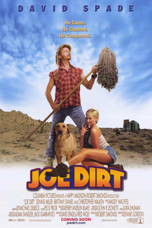 The Adventures of Joe Dirt Movie Poster Print 11x17