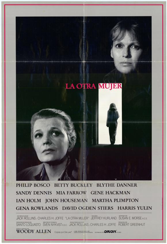 Another Woman Movie Poster Print showcasing elegant cinematic art.