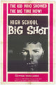 High School Big Shot Movie Poster showcasing vibrant colors and nostalgic design.