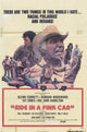 Ride in a Pink Car Movie Poster Print showcasing vibrant colors and playful imagery.