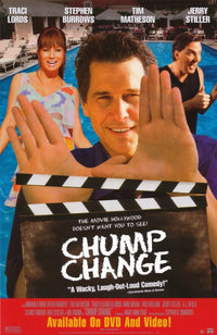 Chump Change Movie Poster Print featuring vibrant artwork.