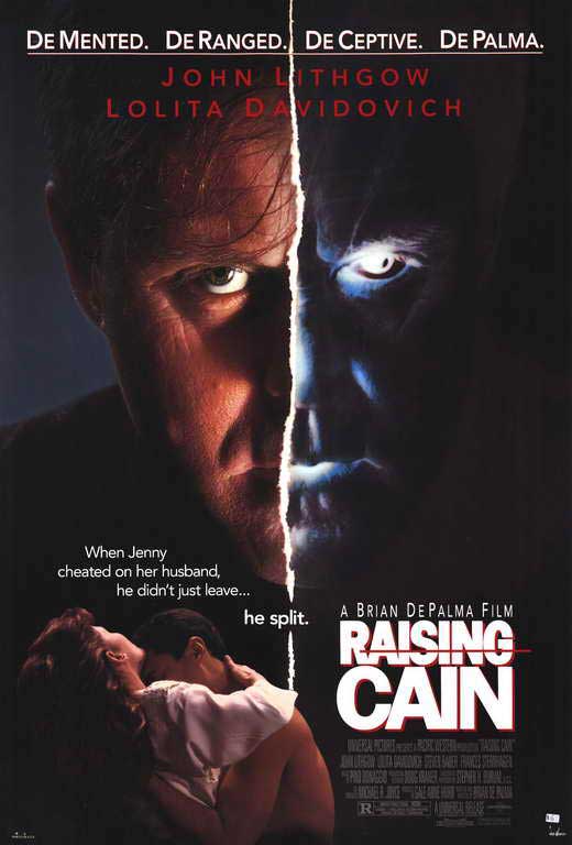 Raising Cain Movie Poster Print - Striking cinematic artwork