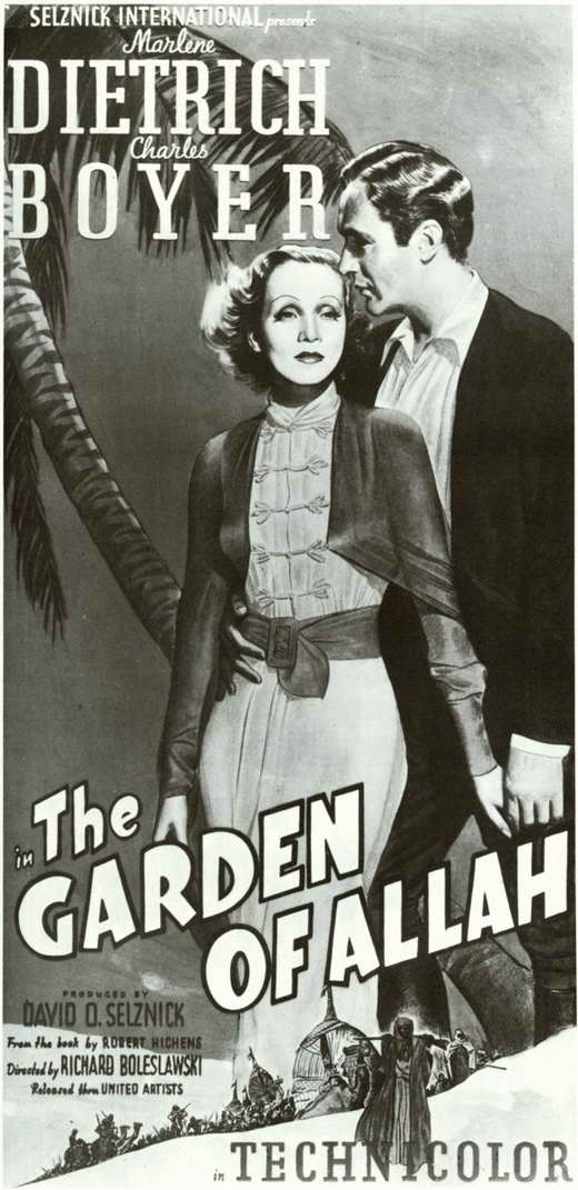 The Garden of Allah Movie Poster Print showcasing classic film artistry.