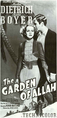 The Garden of Allah Movie Poster Print showcasing classic film artistry.