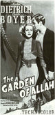 The Garden of Allah Movie Poster Print showcasing classic film artistry.