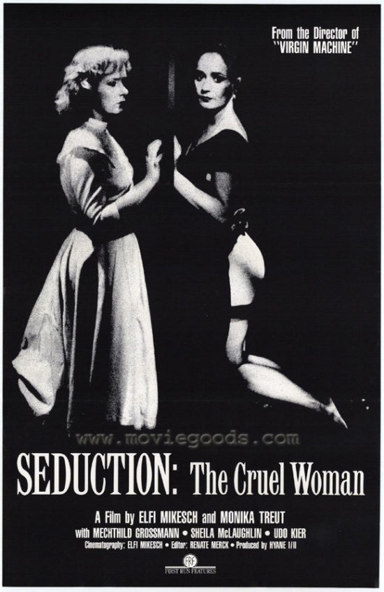 Seduction: The Cruel Woman Movie Poster Print showcasing dramatic themes.
