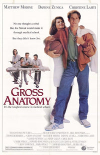 Gross Anatomy Movie Poster Print showcasing humor and drama.