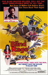 Blind Rage Movie Poster Print showcasing classic cinematic art.