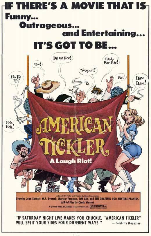 American Tickler Movie Poster Print showcasing classic film art.