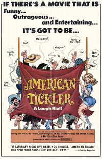 American Tickler Movie Poster Print showcasing classic film art.