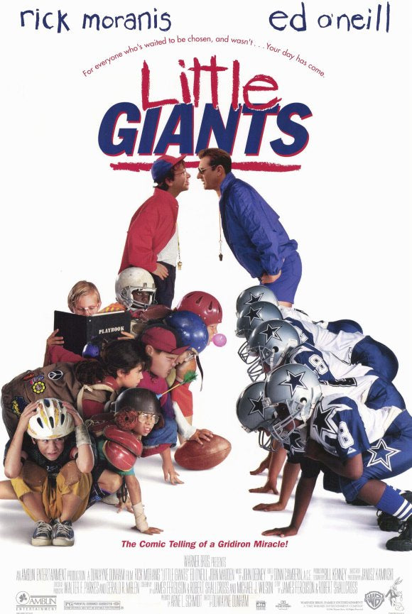 Little Giants Movie Poster Print in 11x17 size
